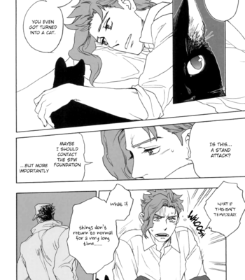[Tetsuo (No.28)] Kujo Jotaro Is a Cat – JoJo’s Bizarre Adventure dj [Eng] – Gay Manga sex 15