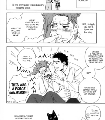 [Tetsuo (No.28)] Kujo Jotaro Is a Cat – JoJo’s Bizarre Adventure dj [Eng] – Gay Manga sex 19