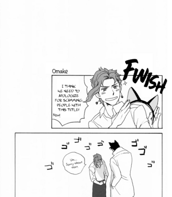 [Tetsuo (No.28)] Kujo Jotaro Is a Cat – JoJo’s Bizarre Adventure dj [Eng] – Gay Manga sex 20