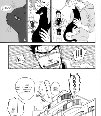 [Tetsuo (No.28)] Kujo Jotaro Is a Cat – JoJo’s Bizarre Adventure dj [Eng] – Gay Manga sex 23