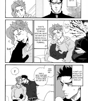 [Tetsuo (No.28)] Kujo Jotaro Is a Cat – JoJo’s Bizarre Adventure dj [Eng] – Gay Manga sex 24