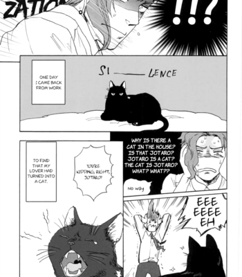 [Tetsuo (No.28)] Kujo Jotaro Is a Cat – JoJo’s Bizarre Adventure dj [Eng] – Gay Manga sex 8