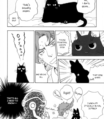 [Tetsuo (No.28)] Kujo Jotaro Is a Cat – JoJo’s Bizarre Adventure dj [Eng] – Gay Manga sex 9