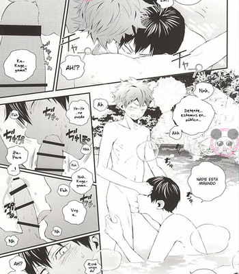 [Akoyagai To Aumale Ebi(Ooki Bonta)] KageHi Onsen Yukemuri Ryojou – Haikyuu!! dj [Esp] – Gay Manga sex 12