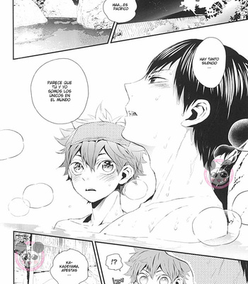 [Akoyagai To Aumale Ebi(Ooki Bonta)] KageHi Onsen Yukemuri Ryojou – Haikyuu!! dj [Esp] – Gay Manga sex 22