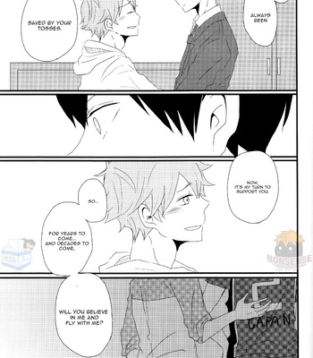 [TAKE.9 (Yu)] Haikei, mirai o michibiku-kun e – Haikyuu!! dj [Eng] – Gay Manga sex 39