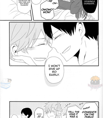 [TAKE.9 (Yu)] Haikei, mirai o michibiku-kun e – Haikyuu!! dj [Eng] – Gay Manga sex 41