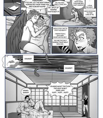 [Lupin Barnabi] Night In Heat – Boku no Hero Academia dj [Eng] – Gay Manga sex 2