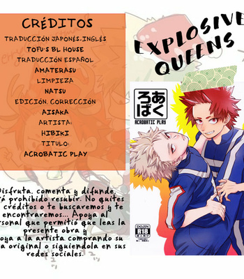 Gay Manga - [Hibiki] Acrobatic Play – Boku No Hero Academia dj [Esp] – Gay Manga