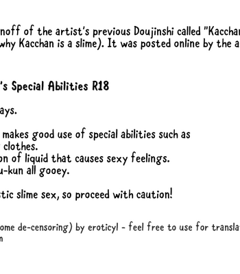 [Nasuo] A Story where Slime Kacchan Actually has These Abilities – Boku no Hero Academia dj [Eng] – Gay Manga sex 2