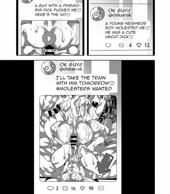 [Honey QP (Inochi Wazuka)] Chikan OK Sawarare Danshi [Eng] – Gay Manga sex 55