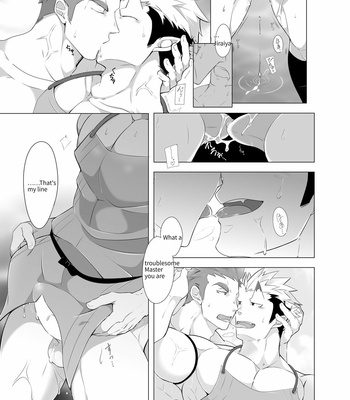[Kuro (Shiranui)] Shukun-dono to Ore no Natsu! – Tokyo Afterschool Summoners dj [Eng] – Gay Manga sex 5