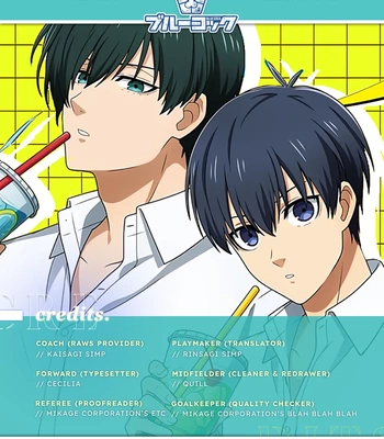 [Chon! (Chon)] Three’s Company! – Blue Lock dj [Eng] – Gay Manga sex 29