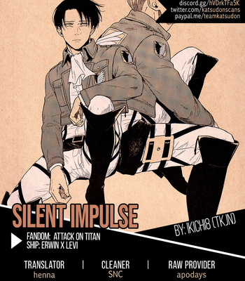 [ikichi8] Silent Impulse – Attack on Titan dj [Eng] – Gay Manga sex 15