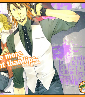 [MicroMacro] Tiger & Bunny dj – Eyes Are More Eloquent Than Lips [Eng] – Gay Manga sex 2