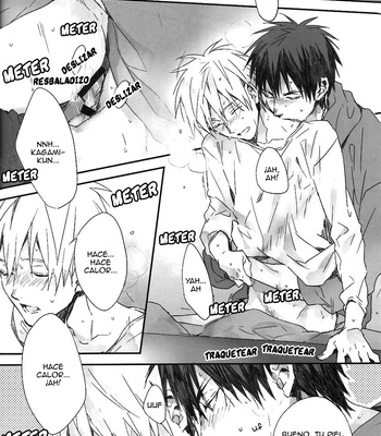 [inumog (Fujino Marumo)] Mou Chotto Kono Mama – Kuroko no Basuke dj [Español] – Gay Manga sex 9