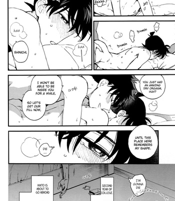 [M2GO (LOG)] Love Me Tender – Detective Conan dj [Eng] – Gay Manga sex 5