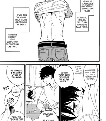[M2GO (LOG)] Love Me Tender – Detective Conan dj [Eng] – Gay Manga sex 6