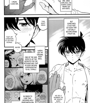 [M2GO (LOG)] Love Me Tender – Detective Conan dj [Eng] – Gay Manga sex 9