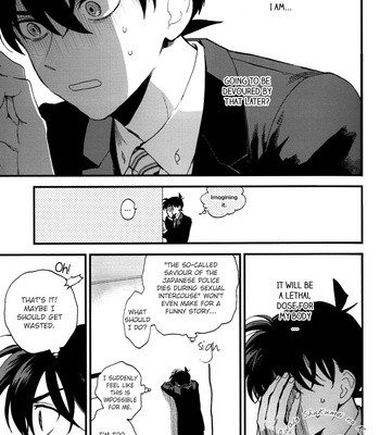 [M2GO (LOG)] Love Me Tender – Detective Conan dj [Eng] – Gay Manga sex 24