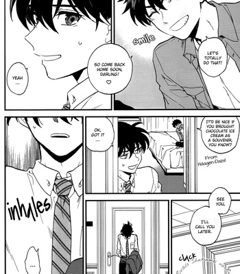 [M2GO (LOG)] Love Me Tender – Detective Conan dj [Eng] – Gay Manga sex 35