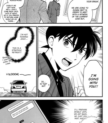[M2GO (LOG)] Love Me Tender – Detective Conan dj [Eng] – Gay Manga sex 42