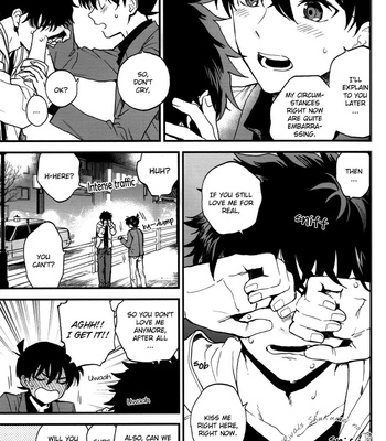 [M2GO (LOG)] Love Me Tender – Detective Conan dj [Eng] – Gay Manga sex 54