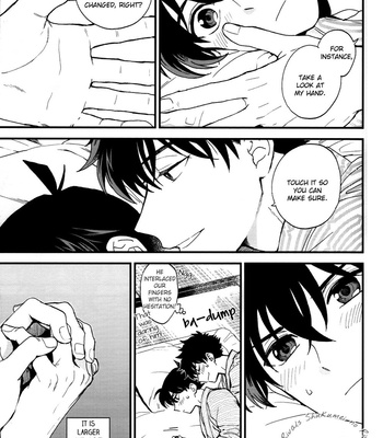 [M2GO (LOG)] Love Me Tender – Detective Conan dj [Eng] – Gay Manga sex 64