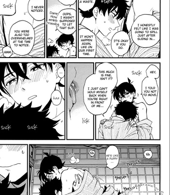 [M2GO (LOG)] Love Me Tender – Detective Conan dj [Eng] – Gay Manga sex 80