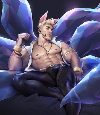 [Silverjow] January 2020 GOLD Pack – kda-ahri – Gay Manga sex 31