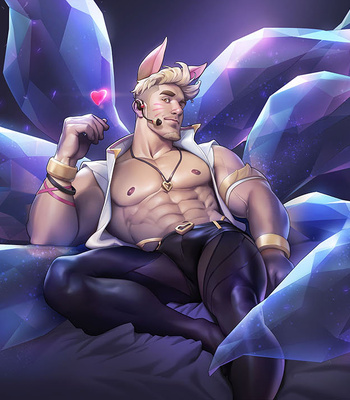 [Silverjow] January 2020 GOLD Pack – kda-ahri – Gay Manga sex 32