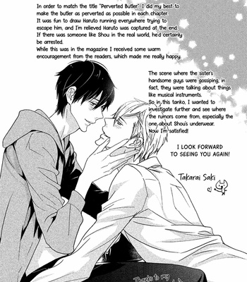 [TAKARAI Saki] Hentai Shitsuji Kara Nigerare Masen (update c.5+Extra) [Eng] – Gay Manga sex 189