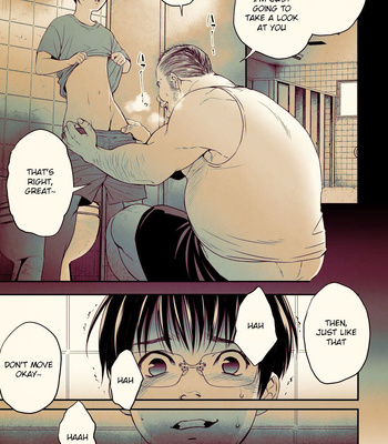 [Unknown] A student with gay tendencies who was r0ped when he was young, is m0lested by a middle-aged man and went to a public toilet together… [Eng] – Gay Manga sex 2