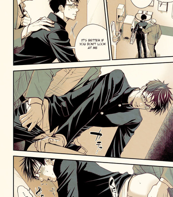 [Unknown] A student with gay tendencies who was r0ped when he was young, is m0lested by a middle-aged man and went to a public toilet together… [Eng] – Gay Manga sex 13