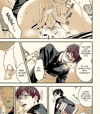 [Unknown] A student with gay tendencies who was r0ped when he was young, is m0lested by a middle-aged man and went to a public toilet together… [Eng] – Gay Manga sex 18