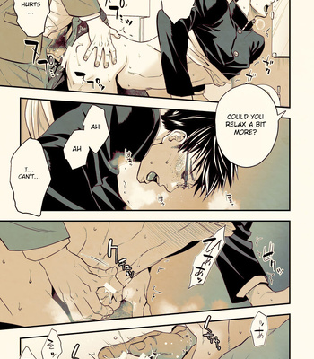 [Unknown] A student with gay tendencies who was r0ped when he was young, is m0lested by a middle-aged man and went to a public toilet together… [Eng] – Gay Manga sex 20