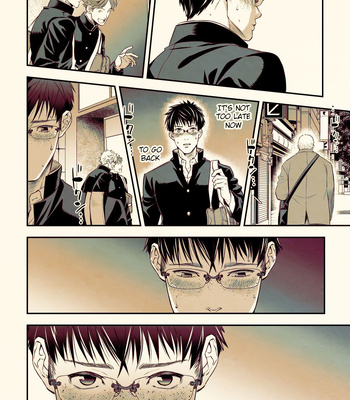 [Unknown] A student with gay tendencies who was r0ped when he was young, is m0lested by a middle-aged man and went to a public toilet together… [Eng] – Gay Manga sex 27