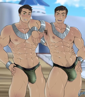 [Grelx Bayart] SM CA – extra Beifong Twins – Gay Manga sex 45