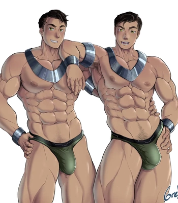 [Grelx Bayart] SM CA – extra Beifong Twins – Gay Manga sex 47