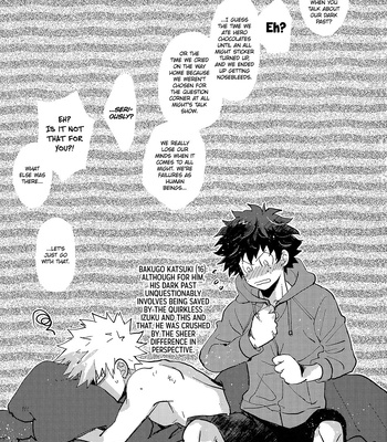 [michi] The Childhood Friend Dilemma – My Hero Academia dj [Eng] – Gay Manga sex 29