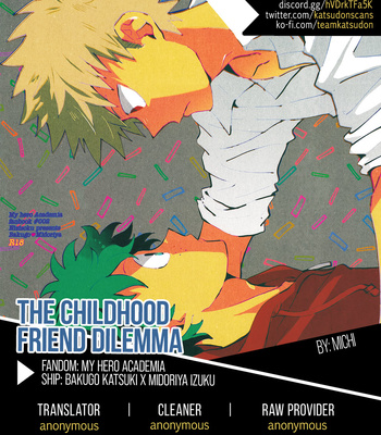 [michi] The Childhood Friend Dilemma – My Hero Academia dj [Eng] – Gay Manga sex 31