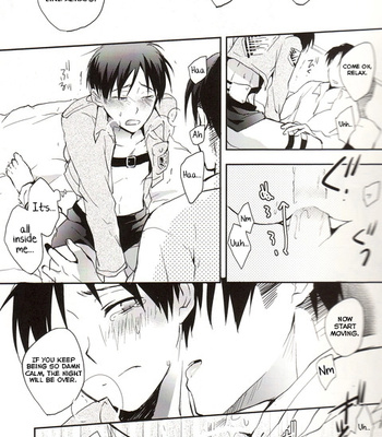 [Yinghua (sinba)] Dare ni mo Ienai – Shingeki no Kyojin dj [Eng] – Gay Manga sex 9