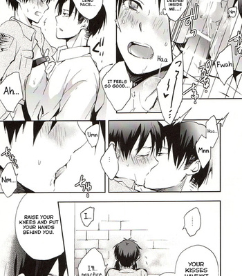 [Yinghua (sinba)] Dare ni mo Ienai – Shingeki no Kyojin dj [Eng] – Gay Manga sex 10