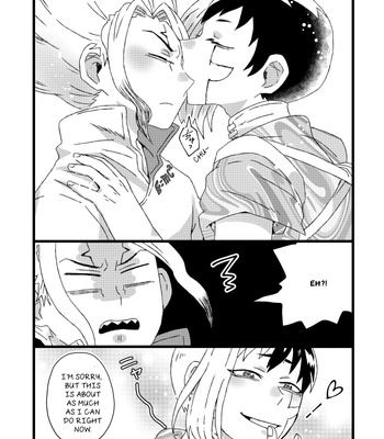 [Yoshigumi] Let’s have a healthy relationship! – Dr. Stone dj [Eng] – Gay Manga sex 10