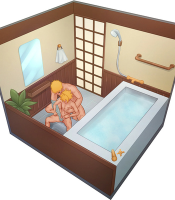 CamoHouse – Shower room (Boruto) – Gay Manga sex 18