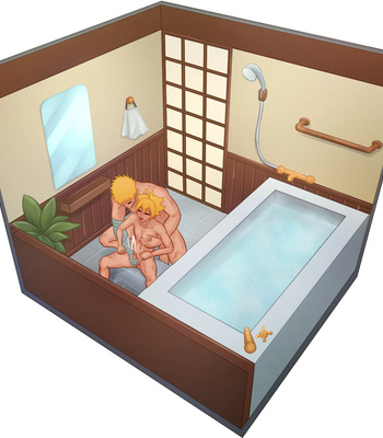 CamoHouse – Shower room (Boruto) – Gay Manga sex 19