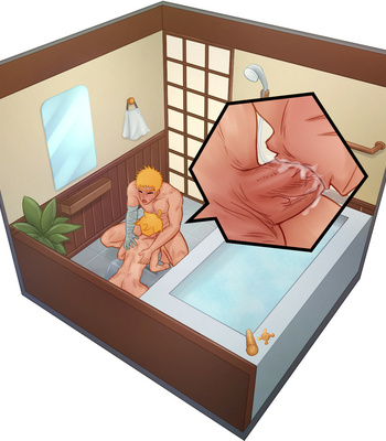 CamoHouse – Shower room (Boruto) – Gay Manga sex 21