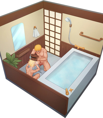CamoHouse – Shower room (Boruto) – Gay Manga sex 22