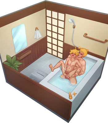 CamoHouse – Shower room (Boruto) – Gay Manga sex 29