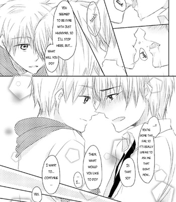 [Ciligio (Uzuki Kairi)] Kagami Utsushi (Mirror Reflection) – Kuroko no Basket dj [ENG] – Gay Manga sex 10